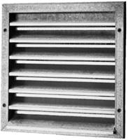 Grille ventilation extérieure pare-pluie série wg