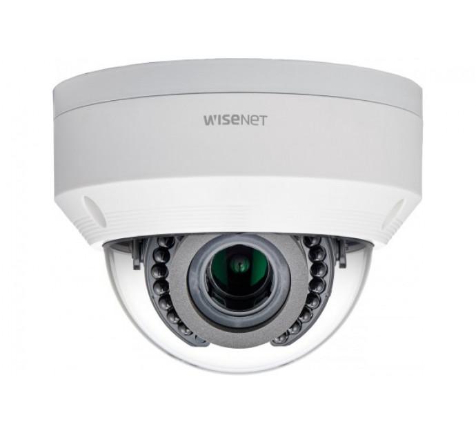 Hanwha LNV-6070R - Caméra dôme antivandale IR réseau Full HD 2MP avec lentille varifocale_0