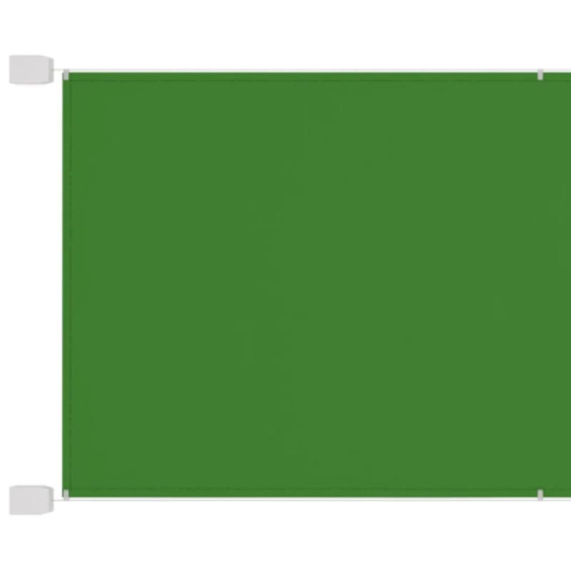 Helloshop26 - Auvent vertical 140x800 cm tissu oxford vert clair 02_0007693 - vert polyester 3000412682723_0