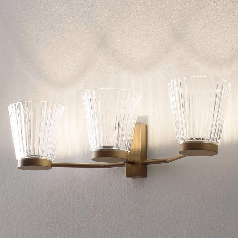 ICONE CANALETTO - APPLIQUE MURALE LED, BRONZE