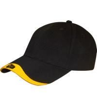 JCB-CASQUETTE JCB NOIRE ET JAUNE