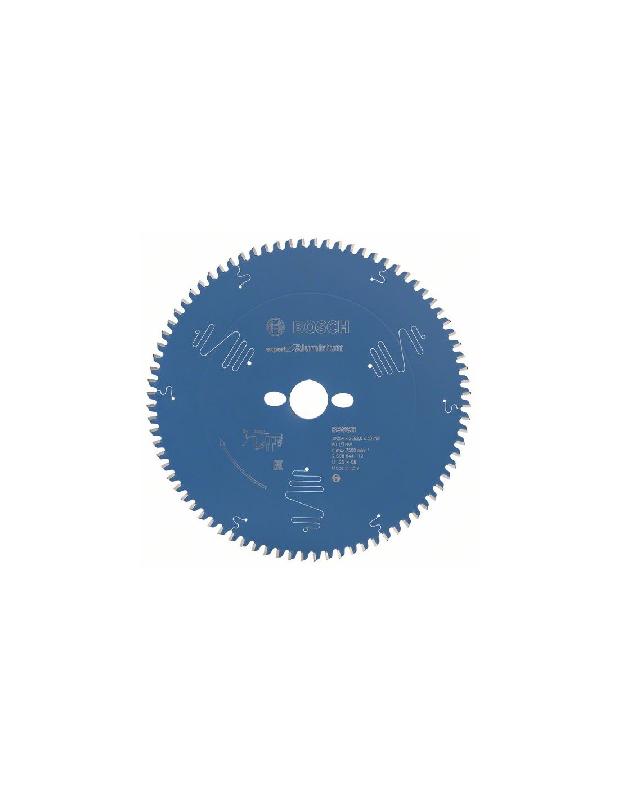 LAMES DE SCIE CIRCULAIRE POUR ALUMINIUM 254 X 30 X 2MM - 80 DENTS - BOSCH EXPERT - 2608644112