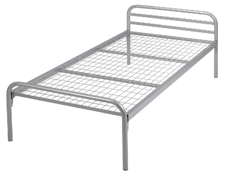 LIT 2 TRAVERSES EVOLUTION CONFORT SOMMIER TREILLIS 90X190 CM T.2197 GRIS - MANUTAN COLLECTIVITÉS