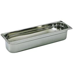 Matfer Bourgeat Bac gastro inox GN 2/4 H.6.5 cm plein sans anses Bourgeat - 743606 - argenté inox 743606_0