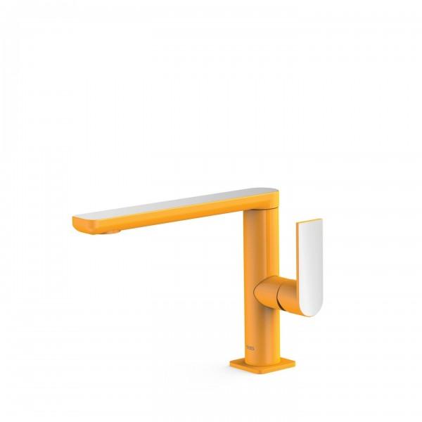 MITIGEUR LAVABO BEC 35X15 MM AMBRE-CHROME - TRES 20020501AM