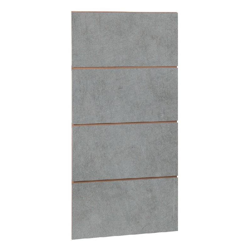 Panneau rainuré R30 L59,5xP120cm épaisseur 18mm - béton_0