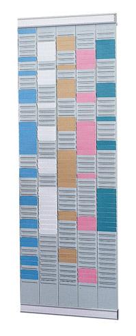 PLANNING À FICHES T INDICE 2 MULTI-USAGES 5 COLONNES NOBO