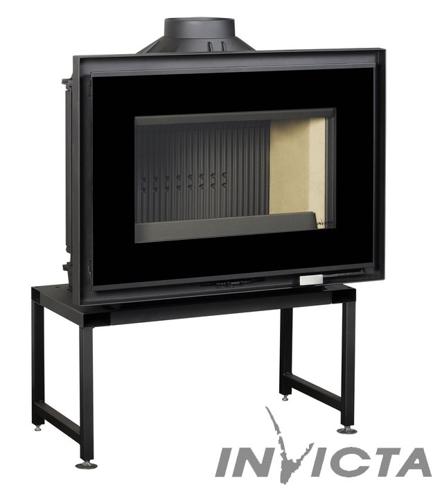 Poêles-cheminées - Foyer 900 Air Control Grand Angle - 10 kW - Flamme Verte 7 étoiles_0