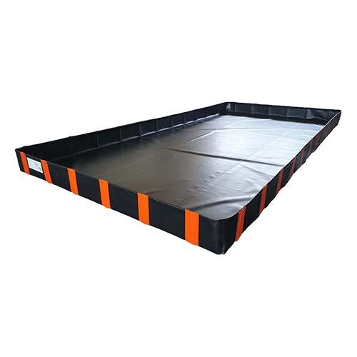 Bac de rétention souple renforcé - 8263 litres en plastique - grande capacité et résistance chimique_0