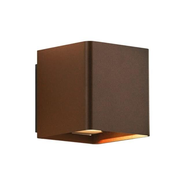 ROSSINI ILLUMINAZIONE Ghee Evo - Applique Extérieure Led 10W Ip65, Orientable 30-130°, 4000K, Corten, Luminaire Design - Groupe Rossini - marron 801_0