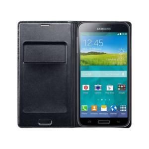 SAMSUNG ETUI WALLET NOIR POUR SAMSUNG S5 - ACCESSOIRE TÉLÉPHONIE MOBILE