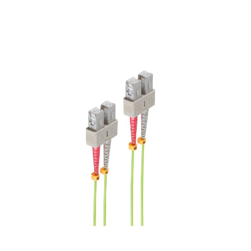 Shiverpeaks Câble fibre optique SC-Duplex BASIC-S, 5 m - vert 4017538093103_0