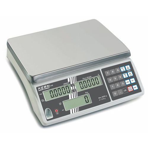 SYSTÈME DE COMPTAGE KERN CXB 15K1 PORTÉE 15000 G LECTURE 1 G - KERN