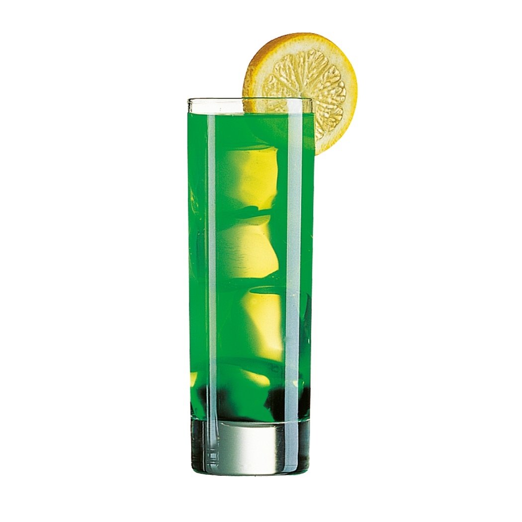 VERRE À LONG DRINK 22CL AVEC REPÈRE DE REMPLISSAGE À 0,1L - ARCOROC ISLANDE TUBO FH22