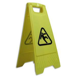 Viso - Panneau attention sol glissant en plastique - 33 x 68 cm_0