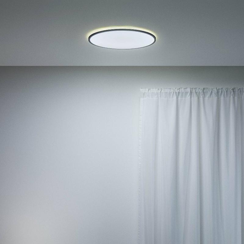WIZ SUPERSLIM PLAFONNIER LED CCT Ø43CM NOIR