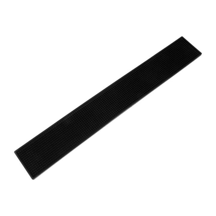 ​​​​​​​Tapis de bar noir antidérapant (L)700 × (P)100 mm_0