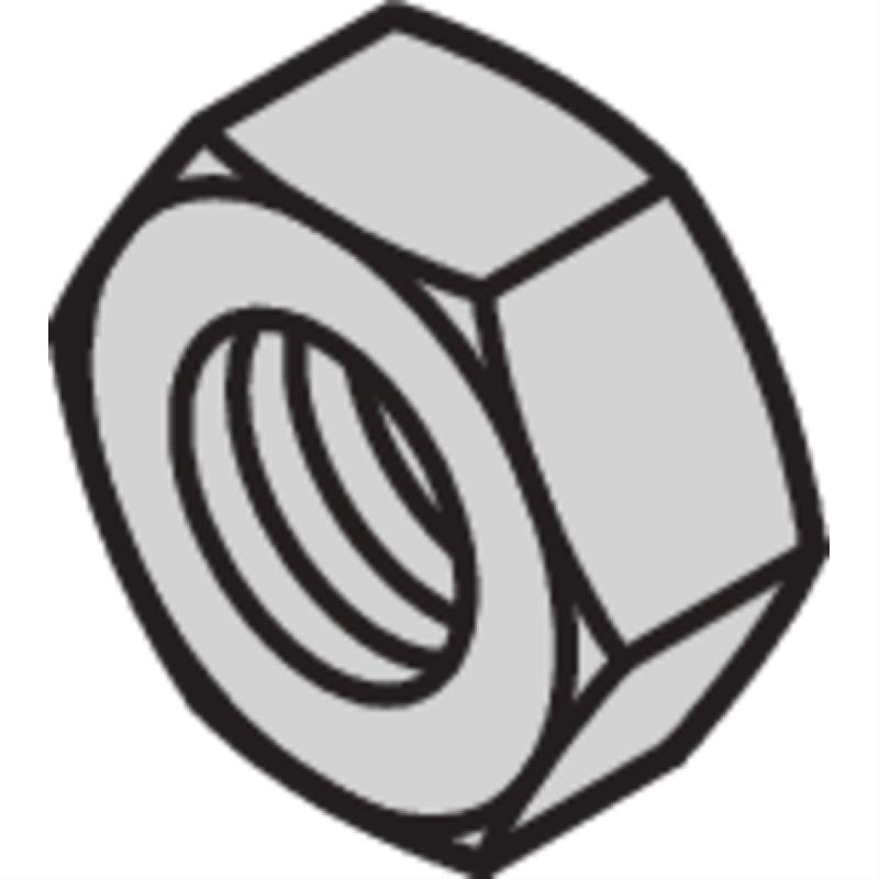 Écrou hexagonal SCHROFF, M2.5_0