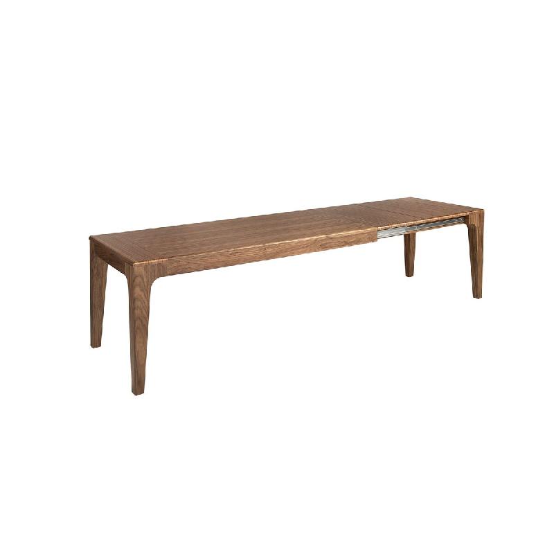 AC ANGEL CERDA Angel Cerdá Table de salle à manger rectangulaire extensible en noyer 1190C 200 x 90 x 75 - marron Bois manufacturé 8435631044888_0