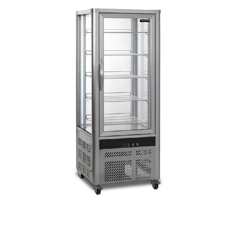 Armoire vitrée réfrigérée UPD200 - double vitrage, éclairage LED et froid ventilé_0
