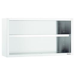 Bartscher Armoire suspendue ouverte 400 mm de profondeur, 1200 mm de largeur - 313125 - 313125_0
