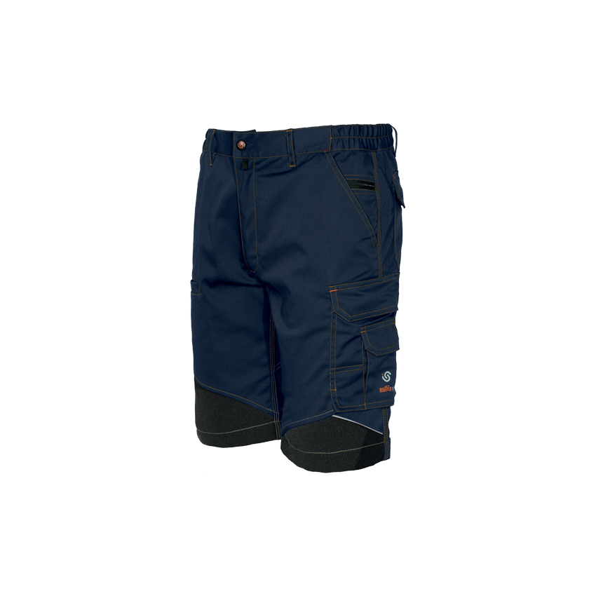Bermuda ISSA STRETCH EXTREME 65% polyester 32% coton 3% élasthanne 260g - PCPB11-BN-S - Industrial Starter_0