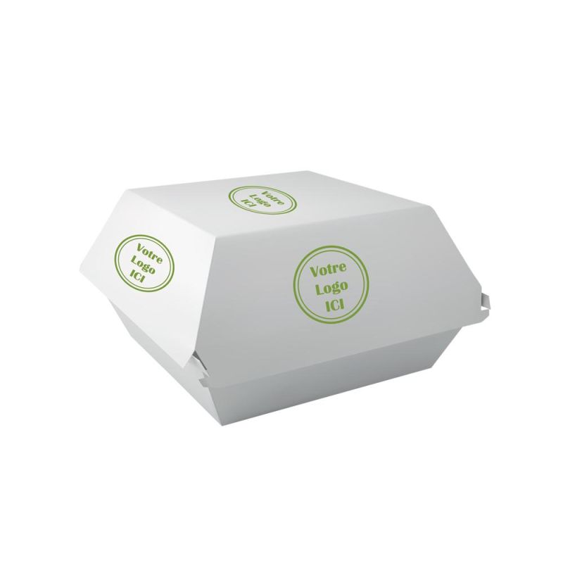 Boîte à burger personnalisable - multi pack - dimensions (mm) : 118 x 118 x 60, 130 x 130 x 73_0