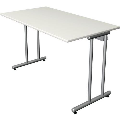 BUREAU SMART OFFICE - L 1200 X P 650 X H750 MM BLANC 1878