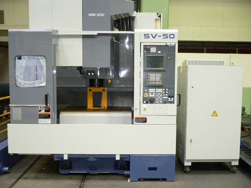 Centre d'usinage Mori Seiki SV 50 - Référence 7444 - CN MSC 516 MB - Broche BT 40 - Vitesse 15000 tr/min_0