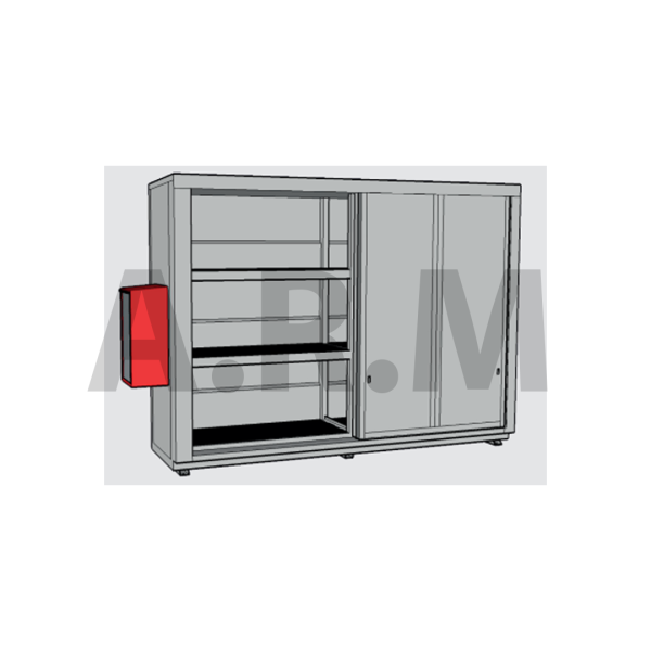 Conteneur isolé - 6 mètres - 3 niveaux pour stockage_0