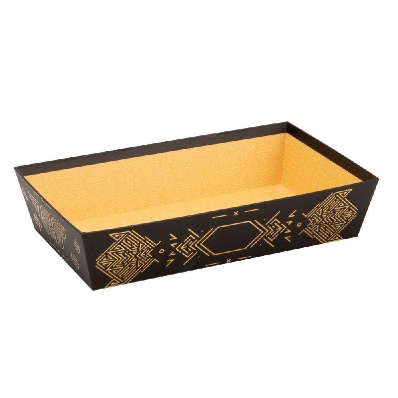 Corbeille carton kraft Gatsby 33x20x7cm_0