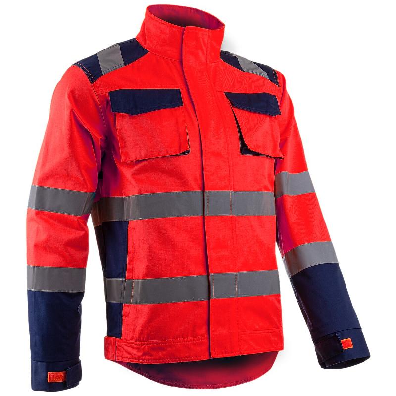 COVERGUARD Veste de travail haute visibilité HIBANA - Rouge Fluo XL - 52/54 - XL rouge textile 5450564055995_0