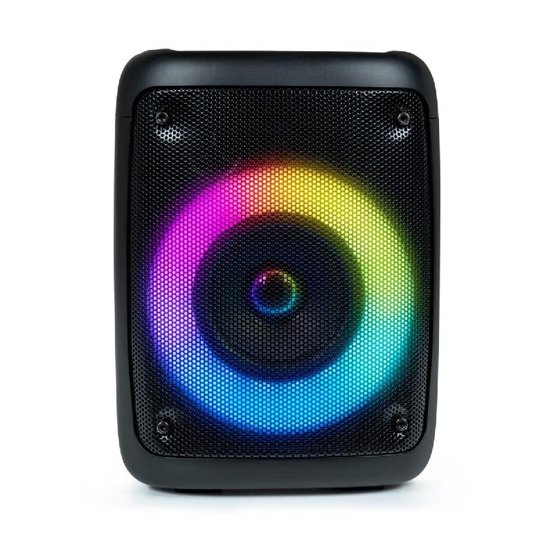 Enceinte Nomad sur Batterie rechargeable PARTY PARTYBTHPS - avec Bluetooth USB SD, Effet Lumineux à  LED - 30W - 3666638041777_0
