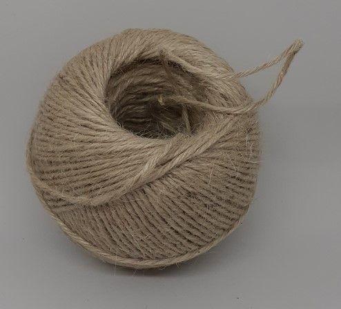 Ficelle en jute avec fil de cuivre - Ø2 mm - Longueur 80 m - Idéal pour tuteurer et palisser_0