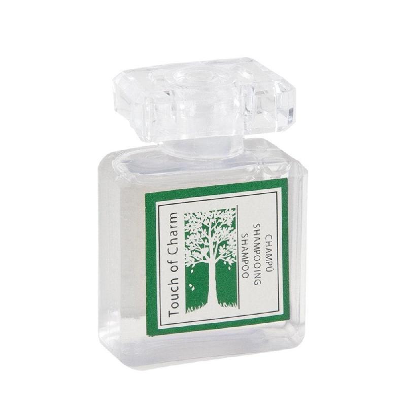Flacon de shampooing transparent 30ml H.6,5cm par 500_0
