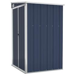 Helloshop26 - Remise de jardin murale 118 x 100 x 178 cm acier anthracite 02_0044055 - 3000219952883_0