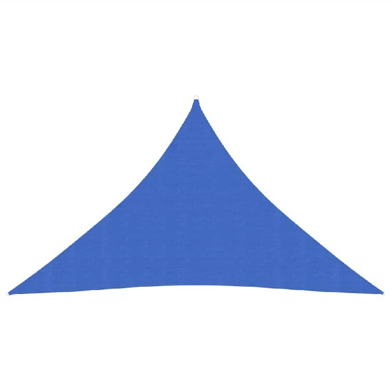 Helloshop26 - Voile d'ombrage 160 g/m² bleu 3 x 3 x 4,2 m pehd 02_0009061 - bleu 3000485047764_0