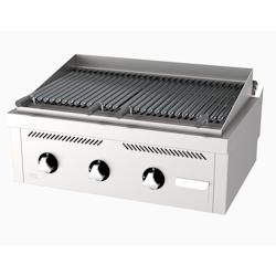HR FAINCA Barbecue Serie 600 A Poser - 800X600X413 - 19,51Kw  B6008S - Acier inoxydable 18/10 B6008S_0