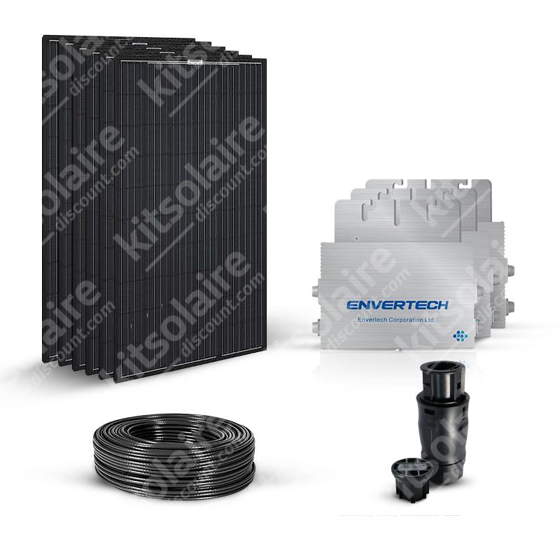 Kit solaire autoconsommation 1980W 230V - Envertech - 6 panneaux 330Wc et micro-onduleurs EVT560_0