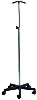 PIED À PERFUSION 5 BRANCHES NYLON, 2 CROCHETS POLYAMIDE - MANUTAN COLLECTIVITÉS