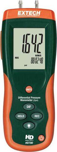 Manomètre de pression différentielle - 137.8 mbar (2 psi), EXTHD700 - Extech_0