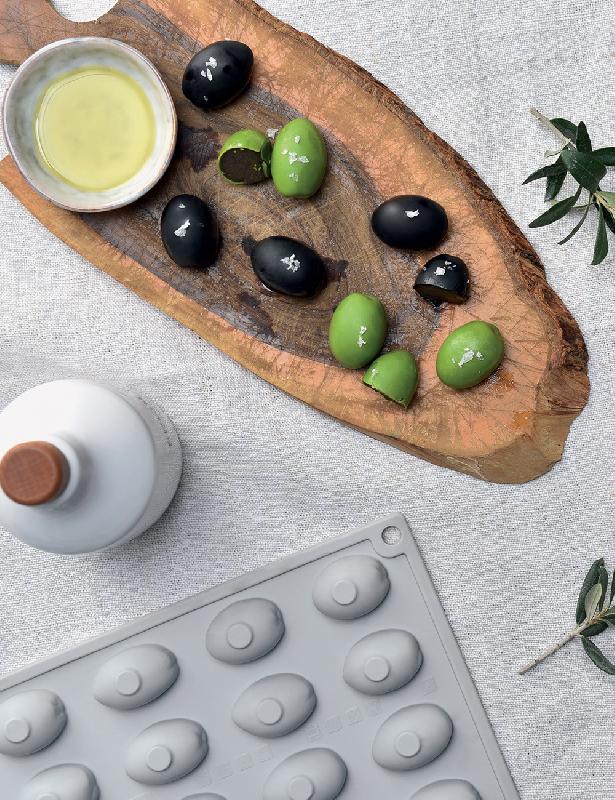 Olive - Moule en silicone Gourmand Horeca Pavoni Italia - 30 empreintes_0