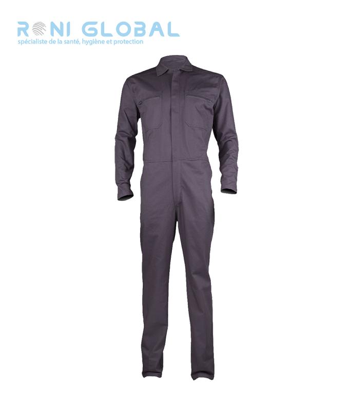 COMBINAISON DE TRAVAIL EN COTON AVEC COL CHEMISE 5 POCHES PARTNER