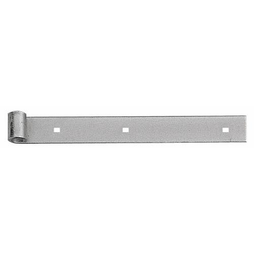 PENTURE DROITE - ACIER ZINGUÉ - LONGUEUR 600 MM - AXE 14 MM TORBEL