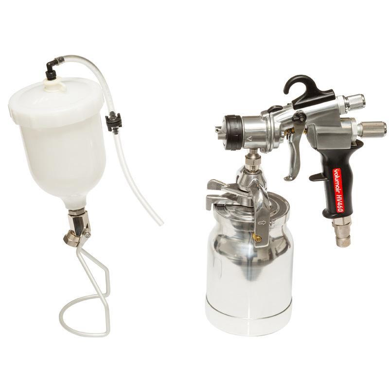 Pistolet peinture godet Sup/Inf HV460 pour turbine - EUROMAIR - 40225_0