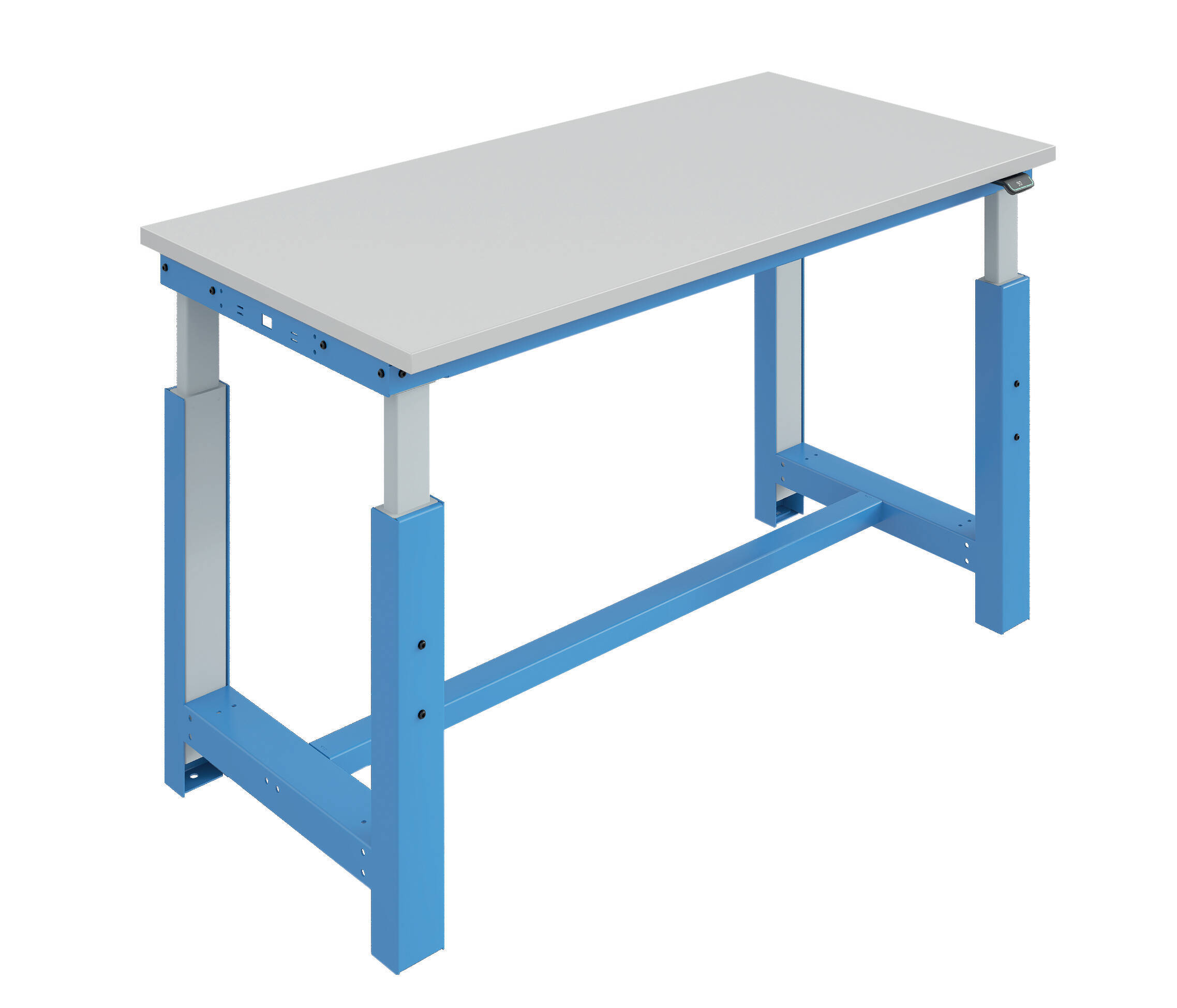 Poste de travail réglable en hauteur électriquement - 2000 x 750 mm - Charge 300 kg - Hauteur 738 à 1138 mm - Norme XPD 65762_0