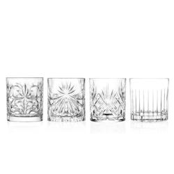 RCR Set de 4 verres à mixologie Sound Glass Designs et capacités assortis 33,7/31/32/36 cl - transparent verre 26249020206_0