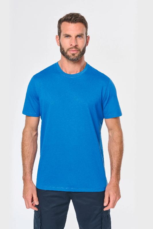T-shirt homme à traitement antibactérien - WK306 - polyester et coton peigné - lavable à 60°C_0