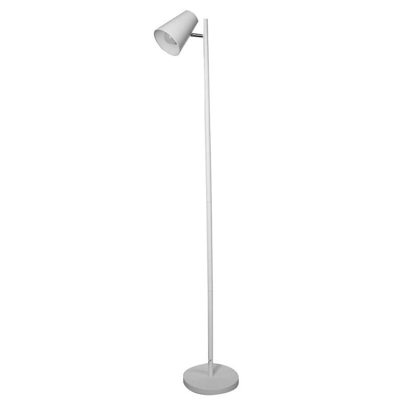 UNILUX Lampadaire à abat-jour Spoty, à LED, coloris blanc - 3595560034949_0