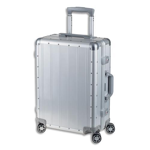 VALISE DE VOYAGE ALUMAXX 45170 ORBIT - ARGENT MAT